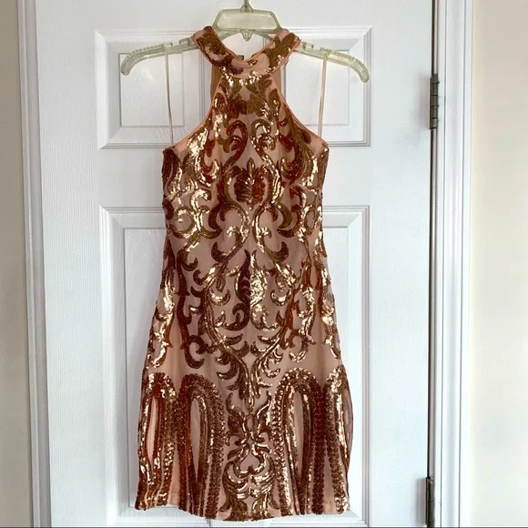 rose gold birthday dress Birthday Dress main image 0